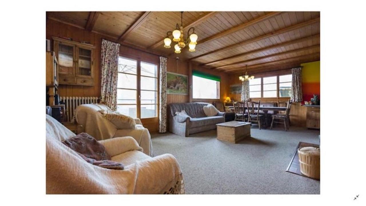 Chalet Traditionnel Avec Jacuzzi Exterieur Bex Extérieur photo