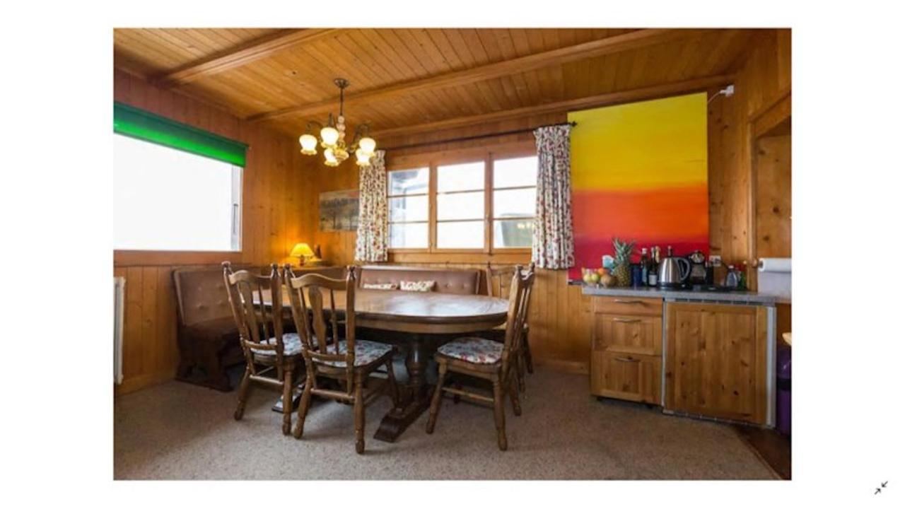 Chalet Traditionnel Avec Jacuzzi Exterieur Bex Extérieur photo